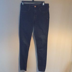 American Eagle Super super stretch hi-rise jegging